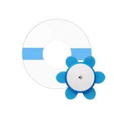 Adhesive Patches for Libre 2, 40 Pack Waterproof Clear Patches and 1 plastsic...