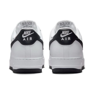 Nike Air Force 1 Low White Black Men's Leather Sneaker
