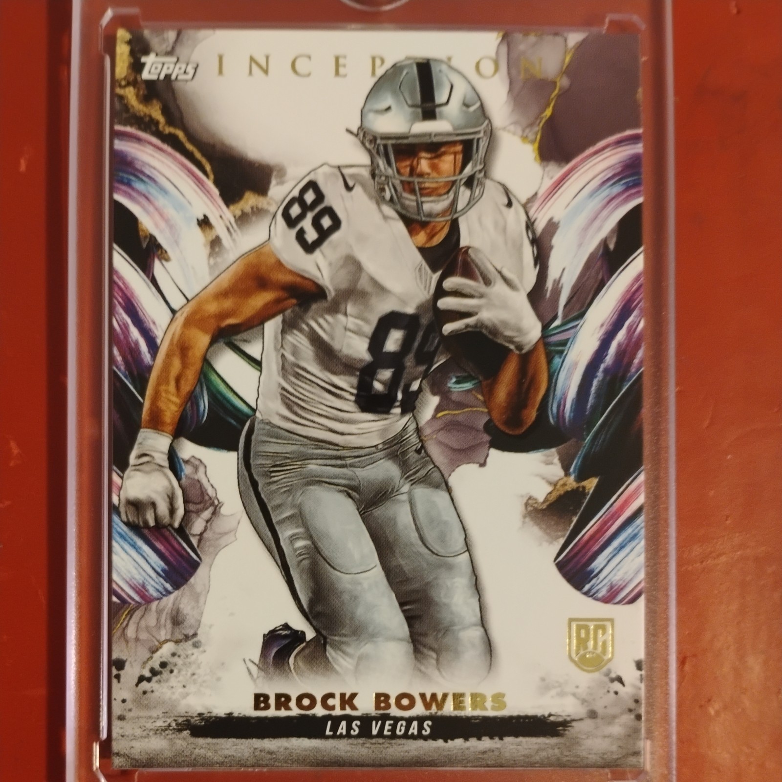 Brock Bowers #166 Rookie 2024 Topps Inception