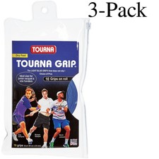 Tourna Grip 10 Grips, 99 cm x 25 mm - Blue 3-Pack 
