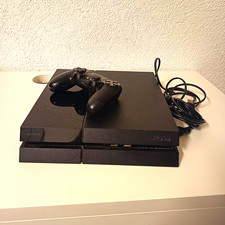 Sony PlayStation 4 PS4 Heimkonsole Schwarz DualShock 4 Controller HDMI Strom