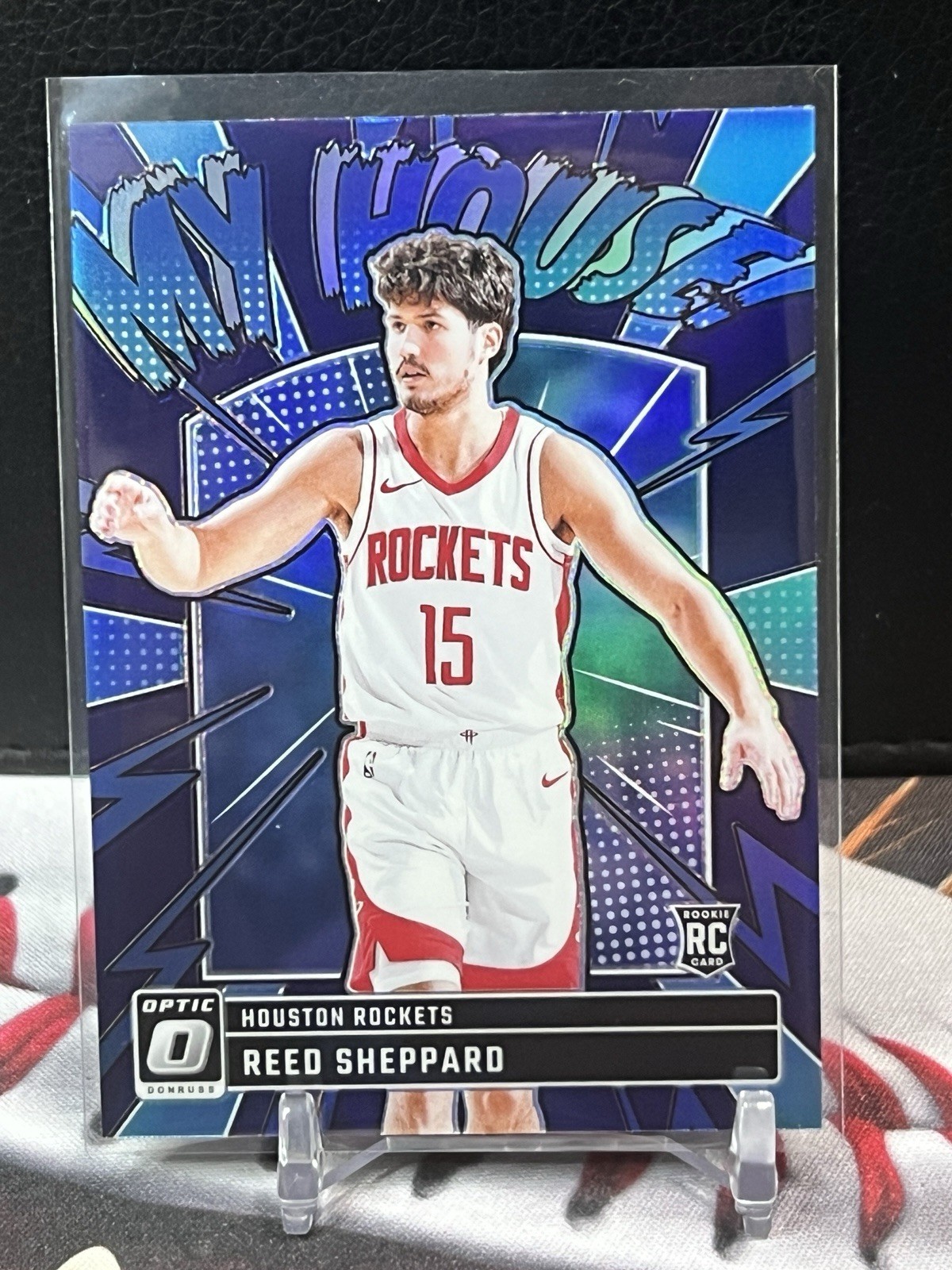 2024-25 Panini Donruss Optic - My House Reed Sheppard #18 Purple Prizm (RC)