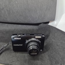 Nikon COOLPIX S6300 16.0MP Black Digital Camera 10X Zoom - No Charger 2