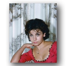 Annette Funicello Vintage 8x10 Photo in Red Dress 1960