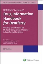 DRUG INFO.HANDBOOK F/DENTISTRY @ @ - Paperback, by Wynn Richard L. - Very Good u DRUG INFO.HANDBOOK F/DENTISTRY @ @ - Paperback, by Wynn Richard L. - Very Good u