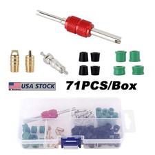 Car Ac Repair Kit Air Conditioning Line Repair Tools 50pcs Hose Gasket Kit