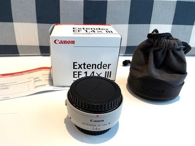 Canon Extender EF 1.4X III Teleconverter For L Series Camera Lenses - EX+++