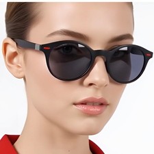 Polarized Sunglasses Men Driving Fishing Round Frame Sports Lentes Gafas Humbres