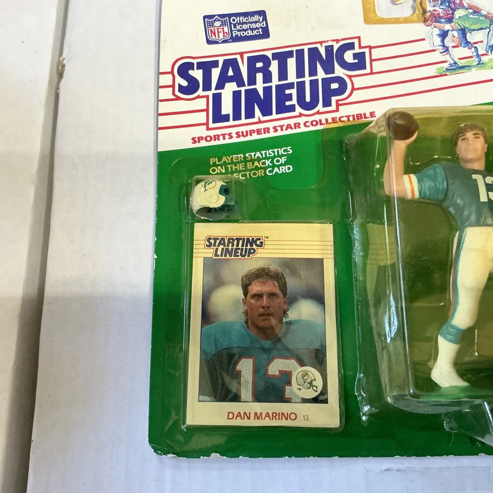 Dan Marino Rookie Kenner Slu 1988 alineación inicial delfines Foto 4 de 4