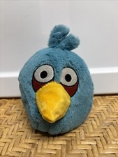 V4 Angry Birds Blue Jay 5" Plush Stuffed Animal Doll No Sound Jim Commonwealth