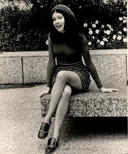 LD399 1973 Original Oversize Photo CHERYL ANN BENISH MISS CHICAGO PAGEANT WINNER