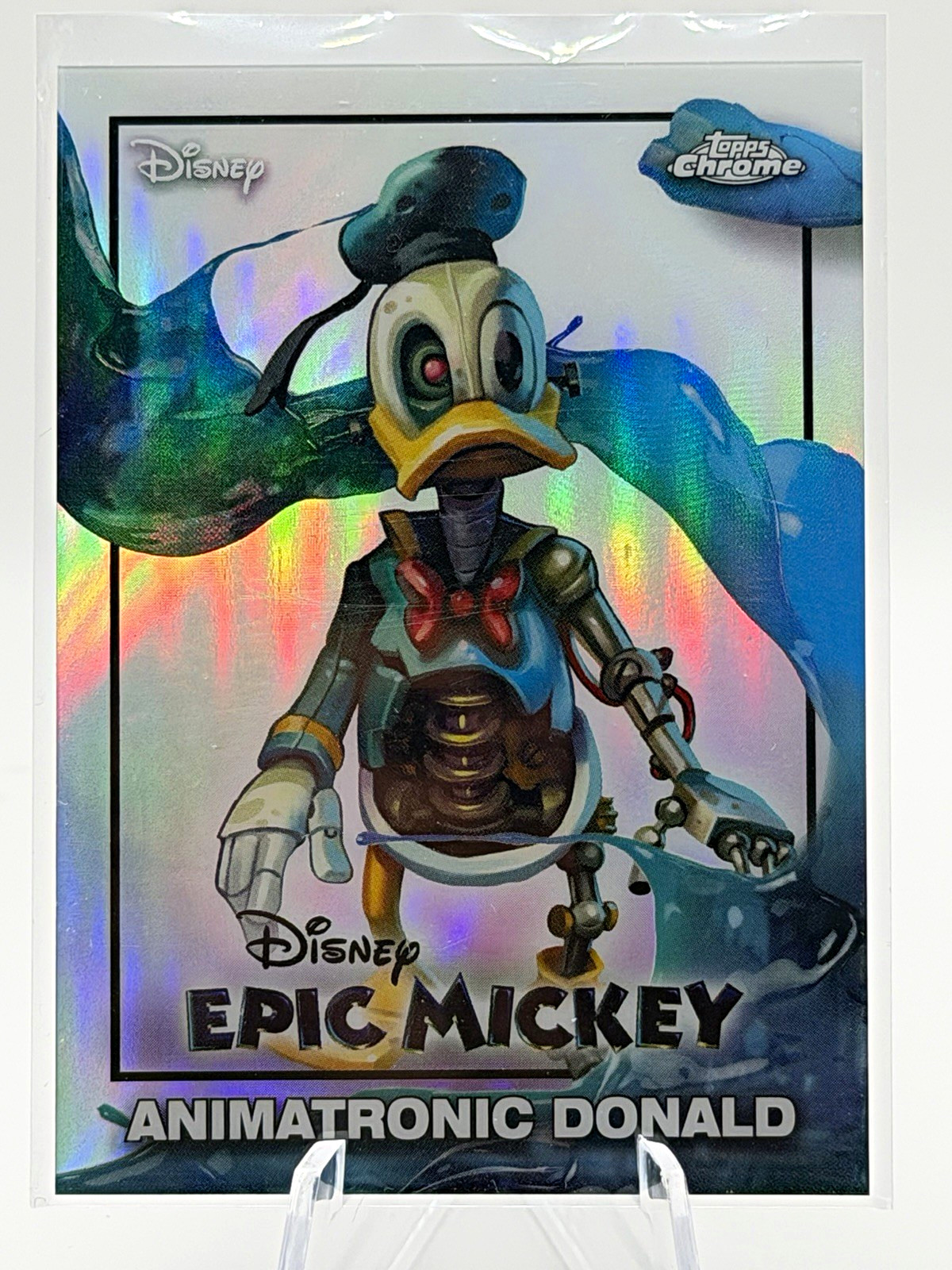 Topps 2026 Epic Mickey Disney Animatronic Donald Duck EM-15 Hologram Card