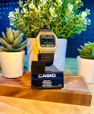 Casio - F-91W - Blackout - Watch Mod - Gold Case, New/Unworn