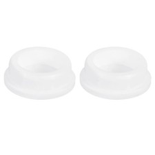 2Pcs White Plug Holes,Rubber Button Plug for 41-42mm/1.61-1.65" Hole