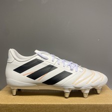 Image of Adidas Mens White Kakari Elite SG Rugby Boots UK 10 #A53