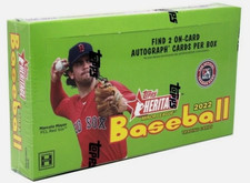 2022 Topps Heritage Minor League Baseball Factory Sealed Hobby Box 2 Auto