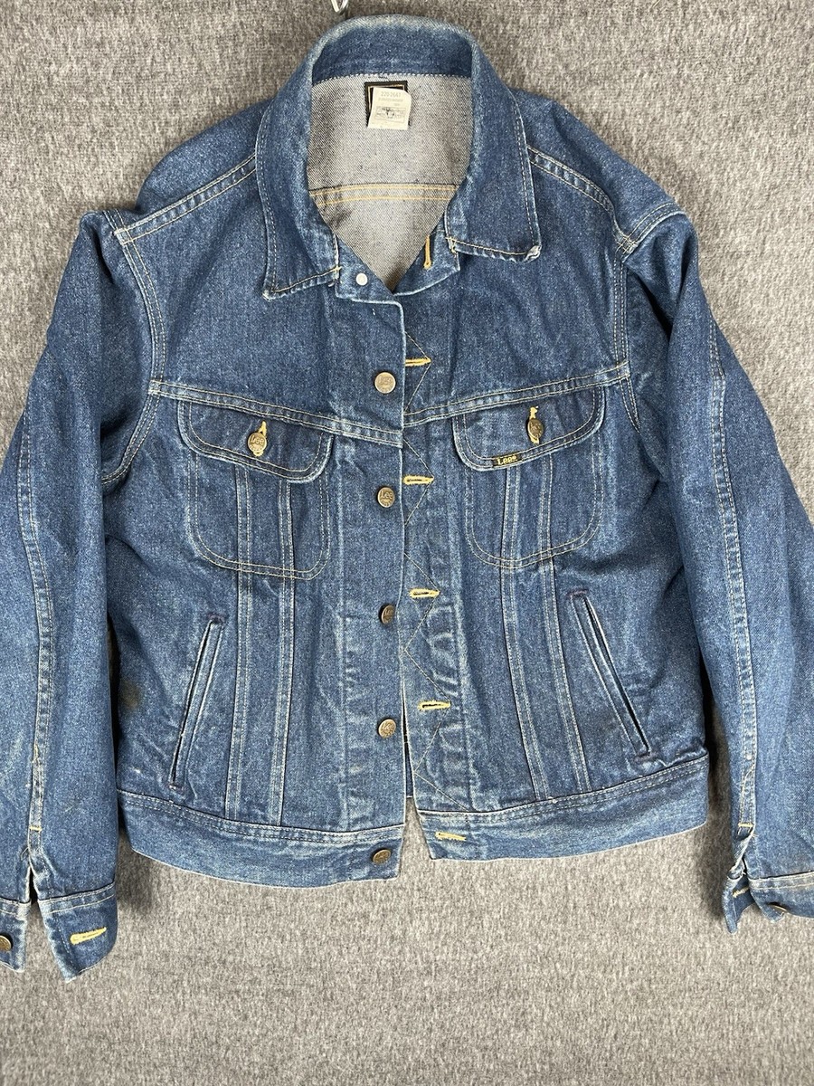 Vintage 1970s Lee Denim Trucker Jacket PATD-153438 USA Union Vintage 1970s Lee Denim Trucker Jacket PATD-153438 USA Union