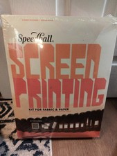 Speedball Fabric & Paper Screen Printing Ink Kit NEW Factory Sealed