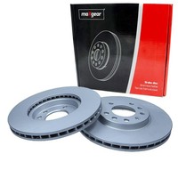 2X Maxgear Bremsschebeiben 280Mm BelÜFtet Vorne Passend FÜR Opel Astra Combo