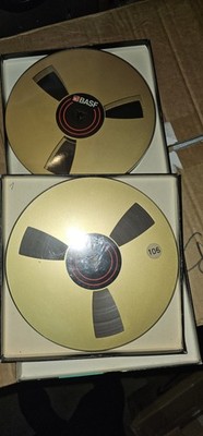 Tonbandspulen BASF 18 cm alu Gold 2ST
