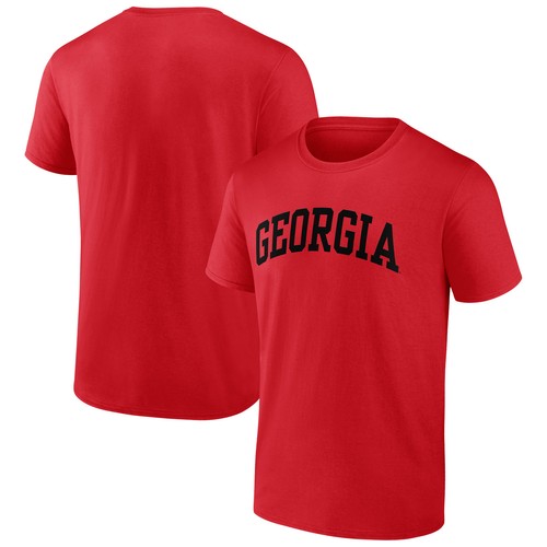 Men's Red Georgia Bulldogs Basic Arch T-Shirt