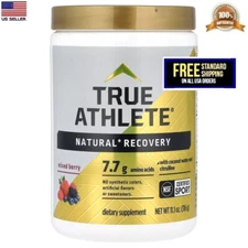 True Athlete Natural Recovery w/ Coconut Water Mixed Berry 11.1oz exp 07/01/2026