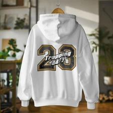 Mens Hoodie to Match J1 High Golf Sneaker 23 Trapping 24/7 Streetwear Hip Hop