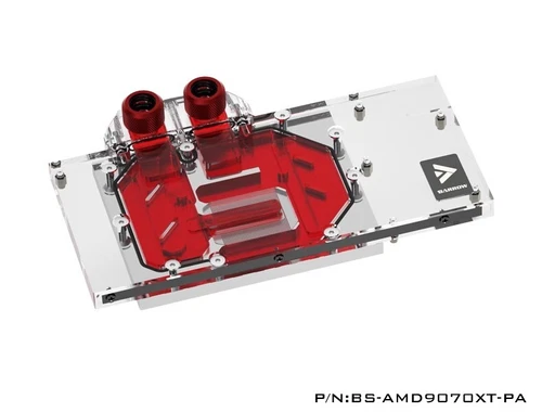 Barrow GPU Water Block For ASROCK AMD Radeon RX 9070 XT TAICHI