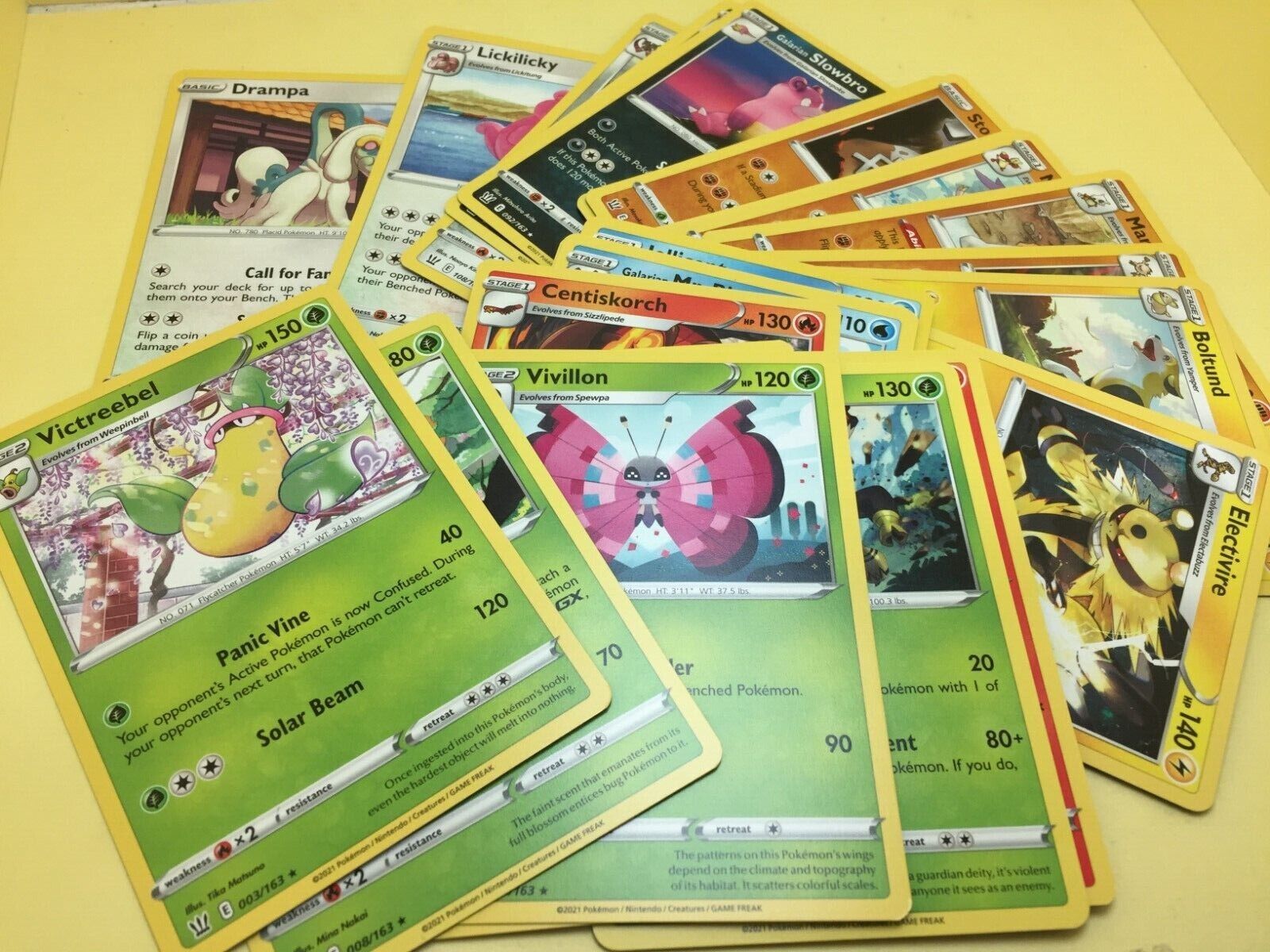 Rare Pokemon Sword & Shield Battle Styles Card /163 ($2 Minimum Order Required)