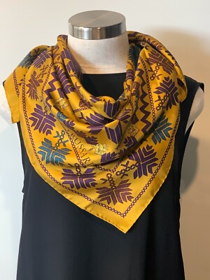 Trussardi vintage large wrap scarf Trussardi scarf vintage trussardi - Gem main image 3