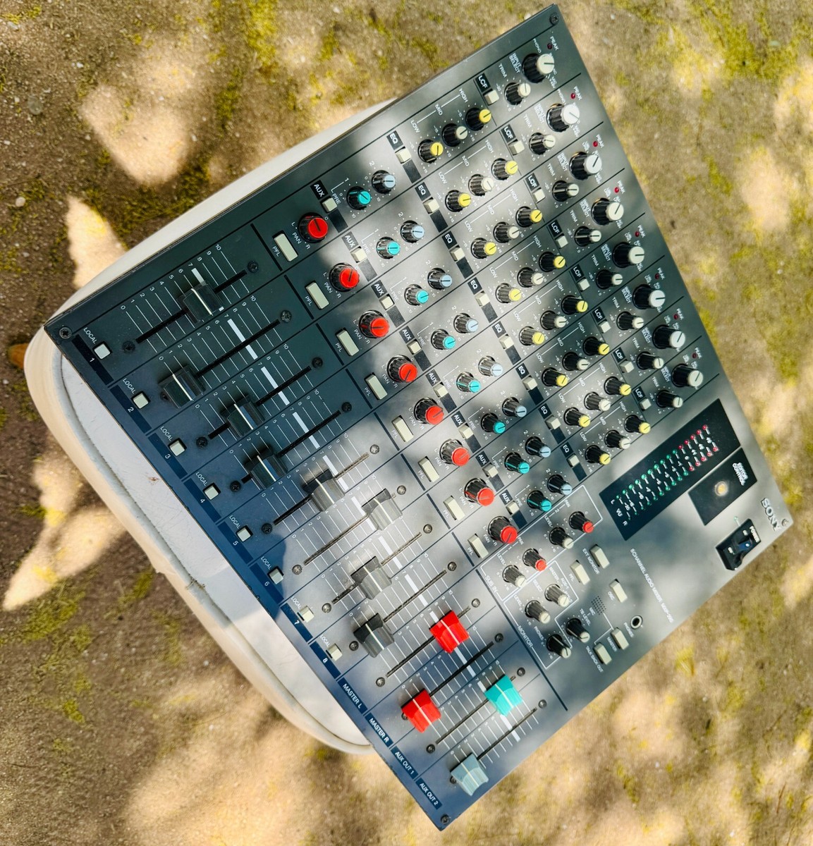 Vintage Sony MXP-290 8-Channel Audio Professional Broadcast