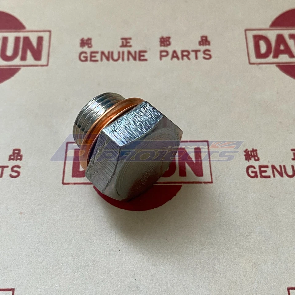 Perno de drenaje de aceite DATSUN 1200 / embalaje original (se adapta a NISSAN B10 B110 B310 A12 A15) Foto 4 de 4