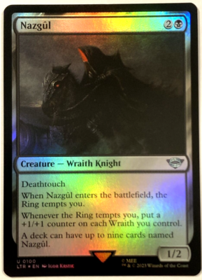 MTG Nazgul *FOIL* The Lord of the Rings: Tales of Middle-earth