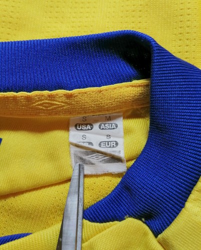 MEN LARSSON SWEDEN NATIONAL 2007/2008 HOME SOCCER FOOTBALL SHIRT JERSEY SIZE S - Picture 8 of 14