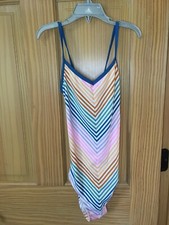 NWT Oshkosh Swimsuit Stripes Girls UPF 50 