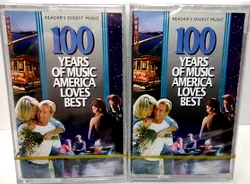 Readers Digest 100 Years of Music America Loves Best Cassette Tapes 3 & 4 Sealed - Imagen 1 de 5