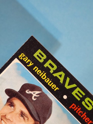 1971 Topps Gary Neibauer Atlanta Braves #668 EX-NM ⚾ - Picture 5 of 11