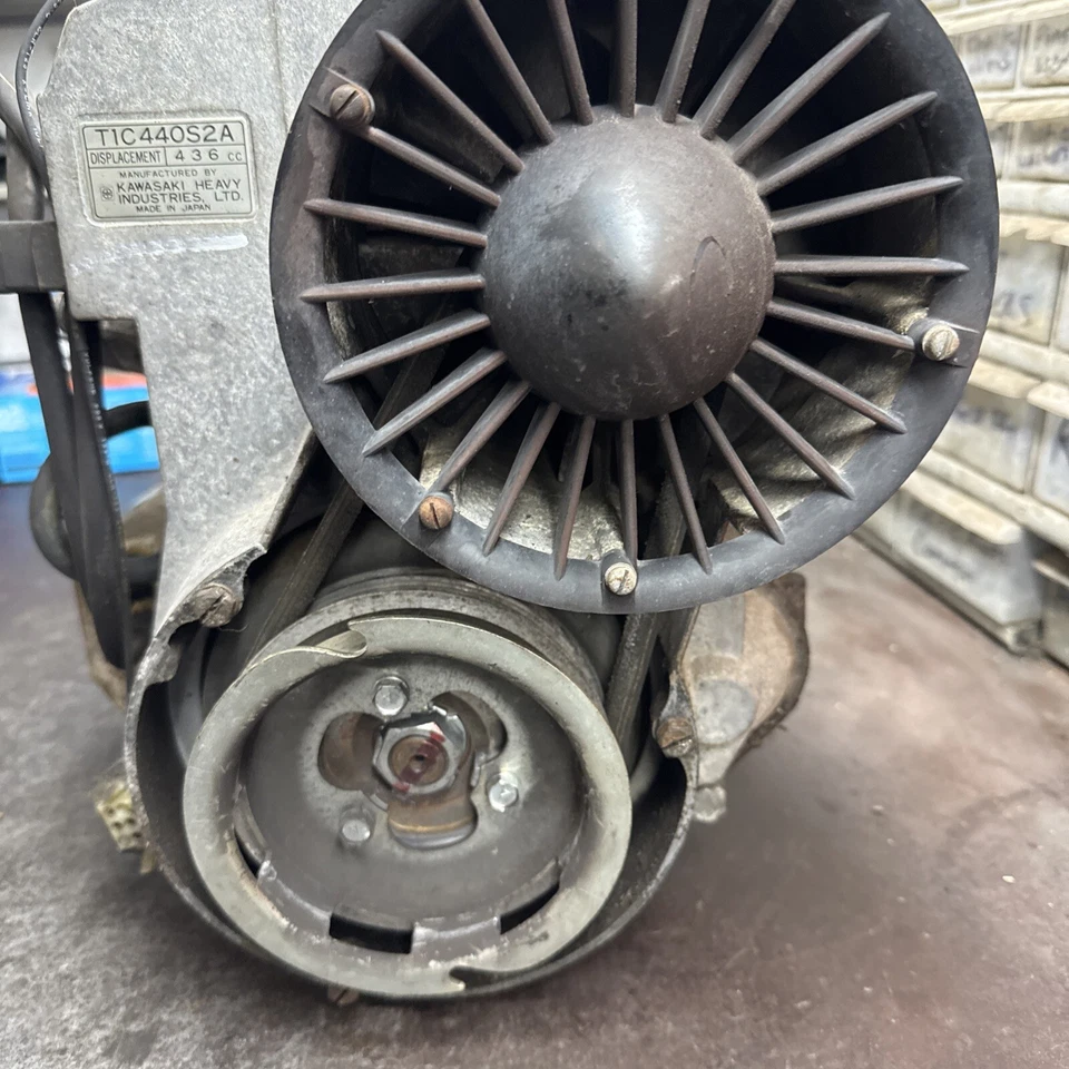 1974 Arctic Cat Panther 440 Vintage Snowmobile Kawasaki 440 Motor Good Foto 3 de 4