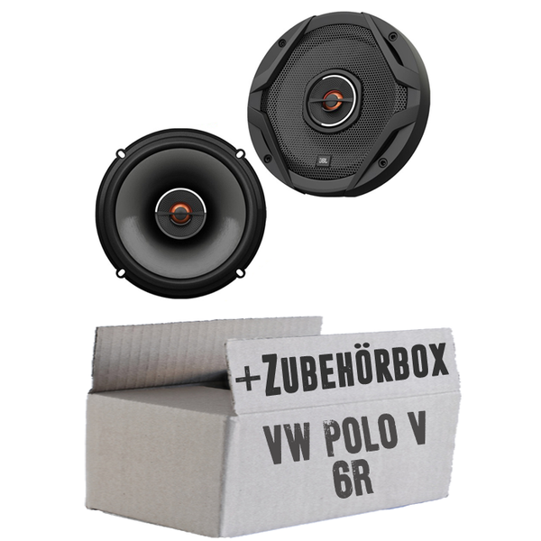 Vw Polo 6R Front Heck Jbl 2-Wege 16Cm Koax Lautsprecher Boxen Kfz Auto Einbauset-image