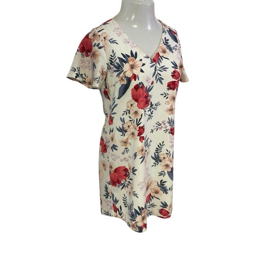 Vestido Ann Taylor Para Mujer SP Floral Cambio Trabajo Oficina Iglesia Fecha Costa Casa - Imagen 8 de 12