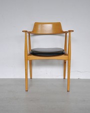 Sedia con braccioli Wilkhahn 411 anni 50 sedia da scrivania HARTMUT LOHMEIER