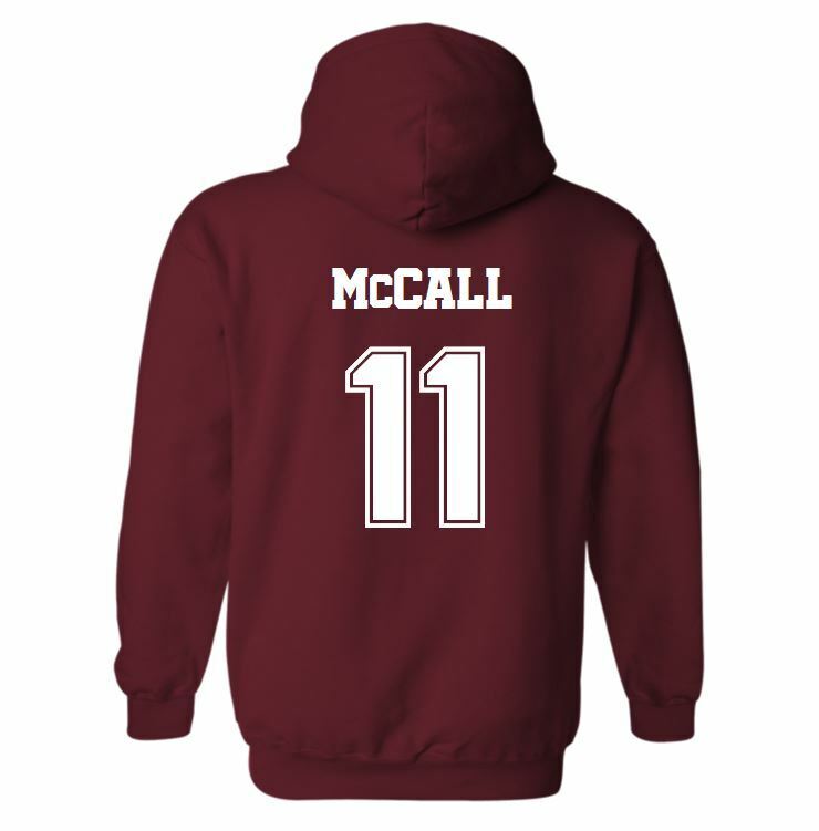  McCall 11 Teen Wolf Beacon Hills Inspired Lacrosse Hoodie Adult  Fashion : Clothing, Shoes & Jewelry