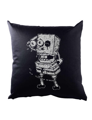 Sponge Rob Dekokissen Fun Halloween The Zombie Bob Walking Brains Eater Dead
