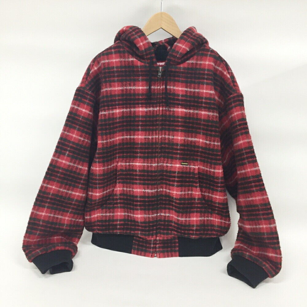Supreme Plaid Wool Hooded Work Jacket Red SS23 Size M | eBay Supreme Plaid Wool Hooded Work Jacket Red SS23 Size M | eBay