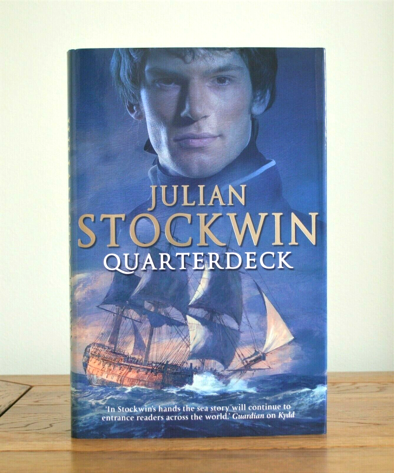 Quarterdeck by Julian Stockwin (2004 hardcover 1st) New - Signed