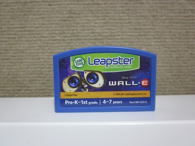 LEAP FROG LEAPSTER WALL- E GAME CARTRIDGE DISNEY PIXAR 2007 
