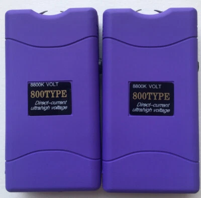 COMBO SET Rechargeable Stun Gun with LED Light - Free Taser Holster ，USA seller！