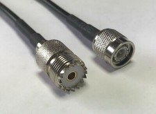 TNC Male to UHF Female SO-239 Pick Length RG58 Coax RF Cable Quality 50ohm USA