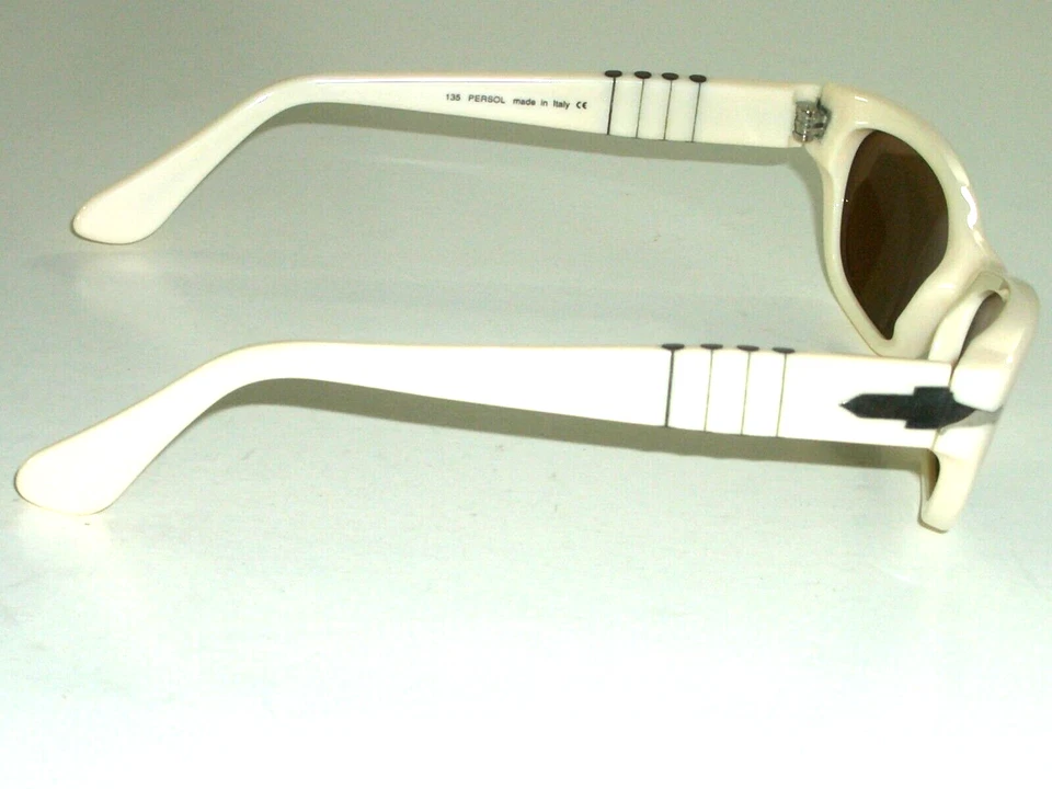 LADIES PERSOL ITALY 2524-S 49[]18 135 SLEEK BROWN TONE CRYSTAL LENS SUNGLASSES - Image 4 of 4