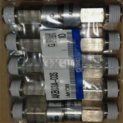 10PCS   AKB03A-03S Straight-through check valve NEW #D3